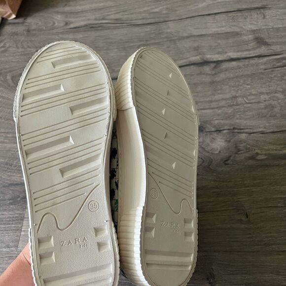 Zara KIDS/ PRINTED COTTON SNEAKERS - Picture 7 of 10